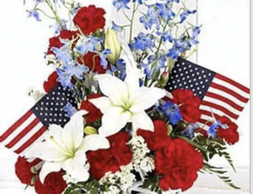 Decorate for Memorial Day with Plants, Blooming Plants, and Patriotic Decor